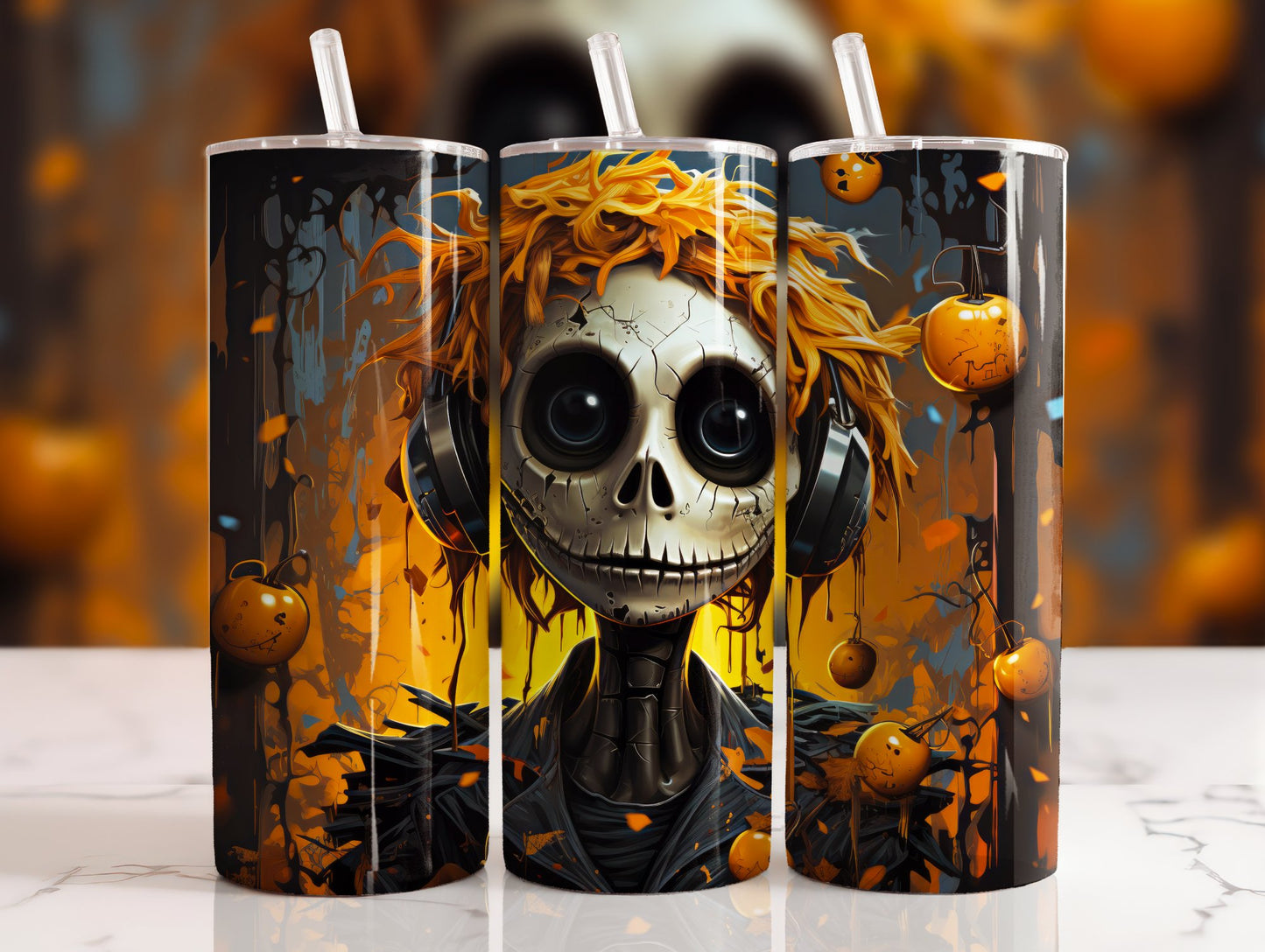 Skeleton 20oz Tumbler