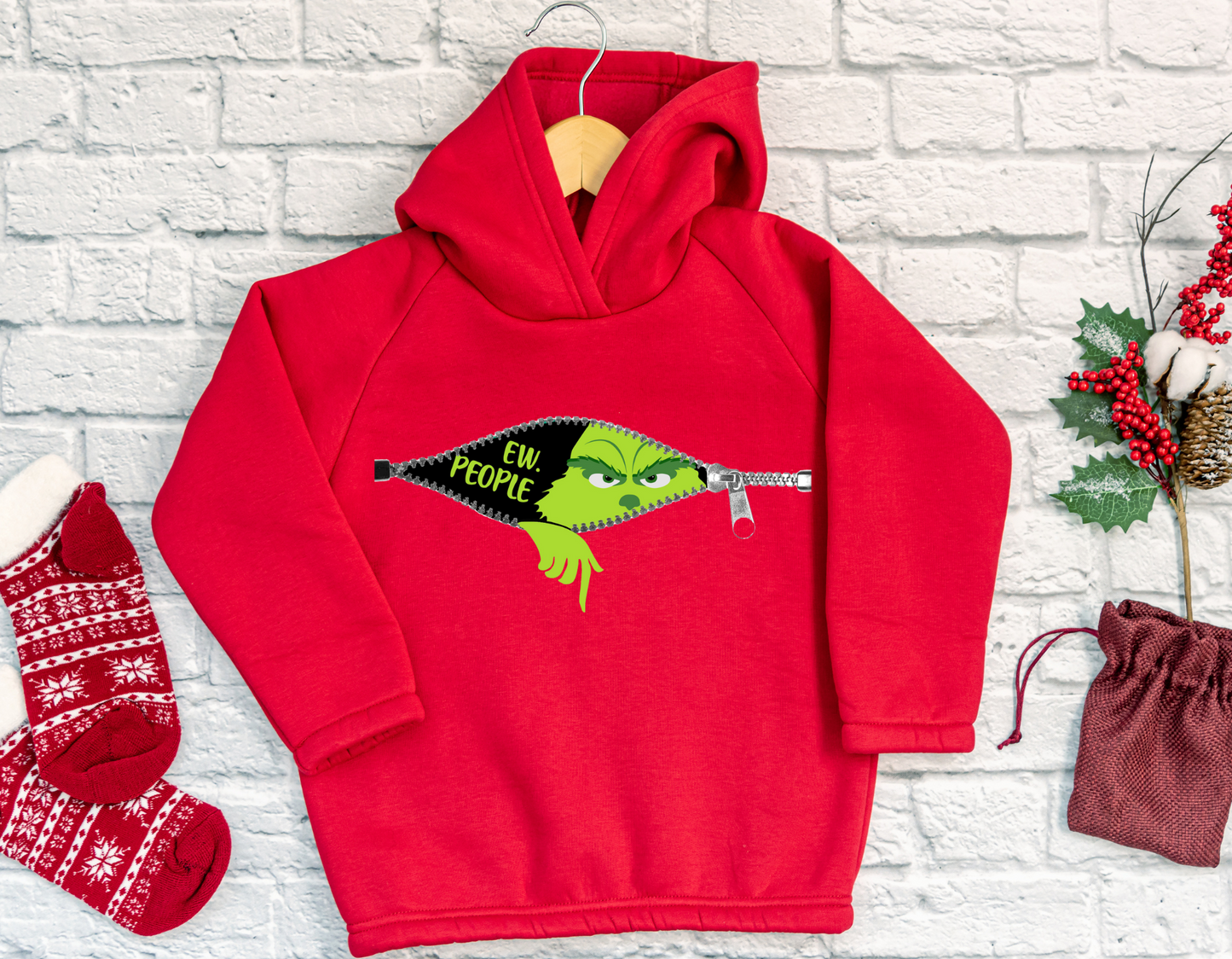 EW Green Monster Hoodie