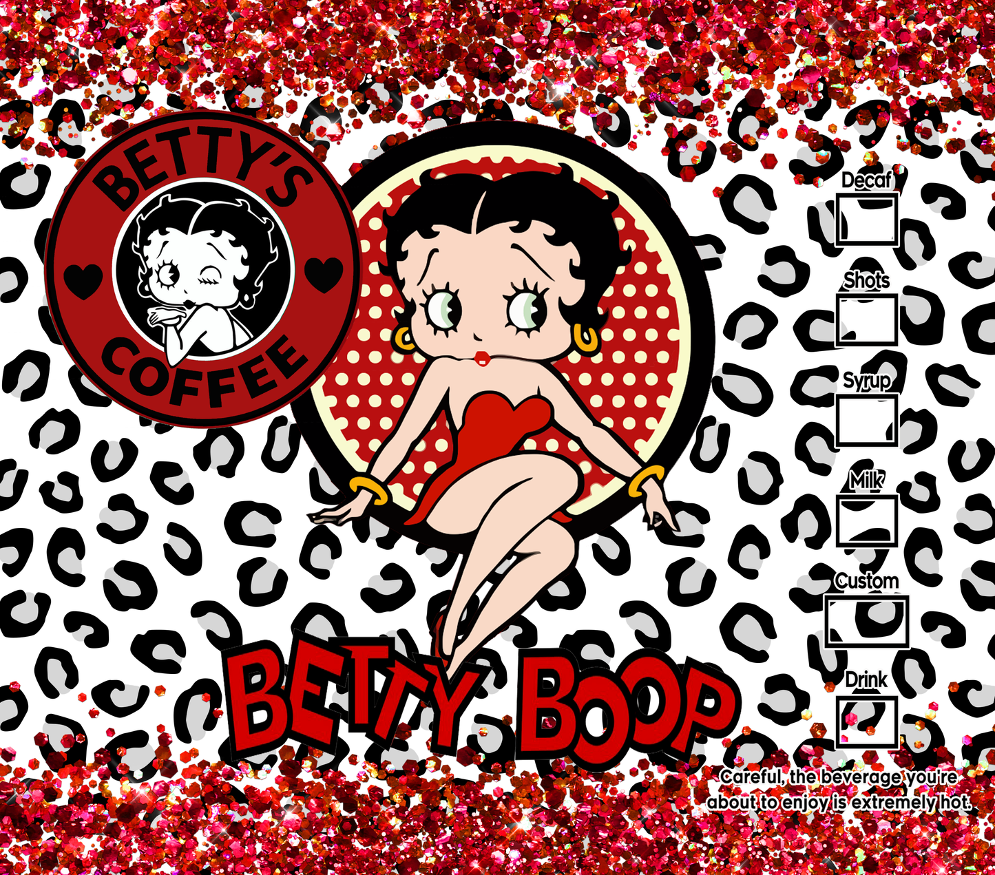 Betty Boop 20oz Tumbler