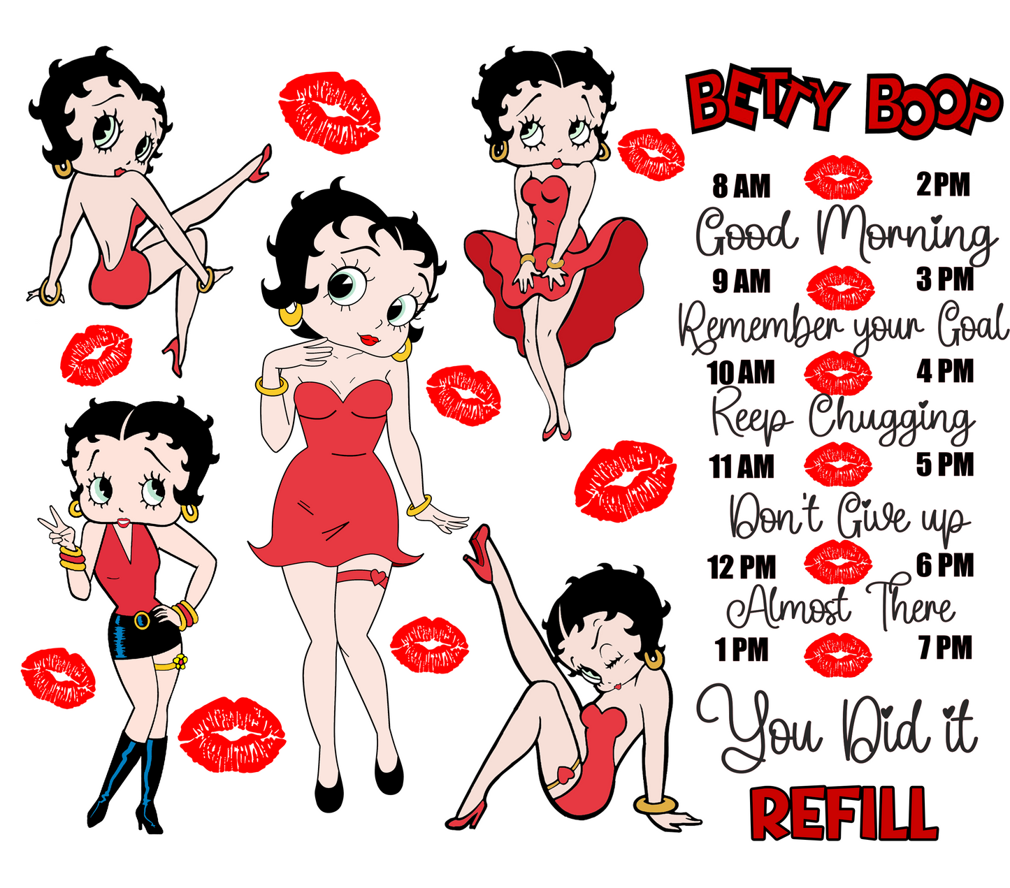 Betty Boop 20oz Tumbler