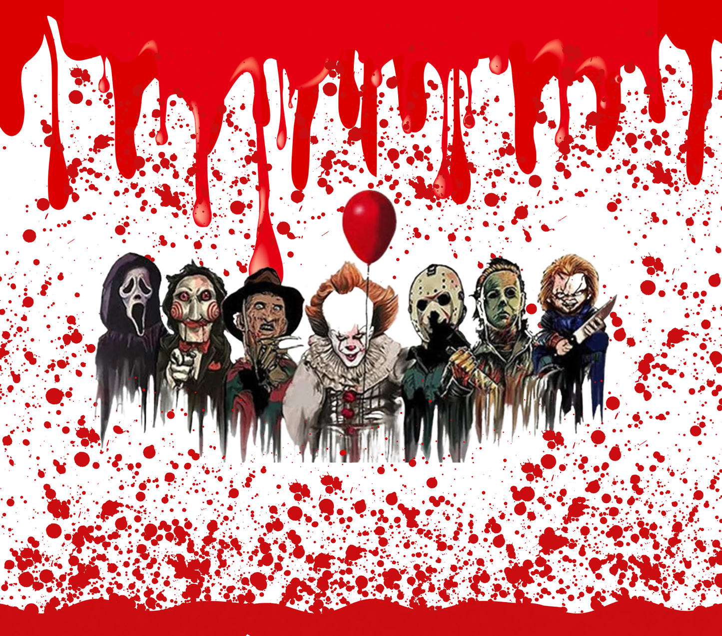 Horror Characters - 20oz Tumblers