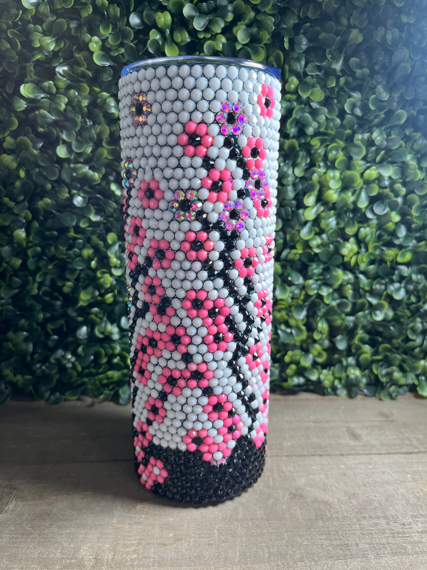Cherry Blossom Rhinestone Tumbler 20oz