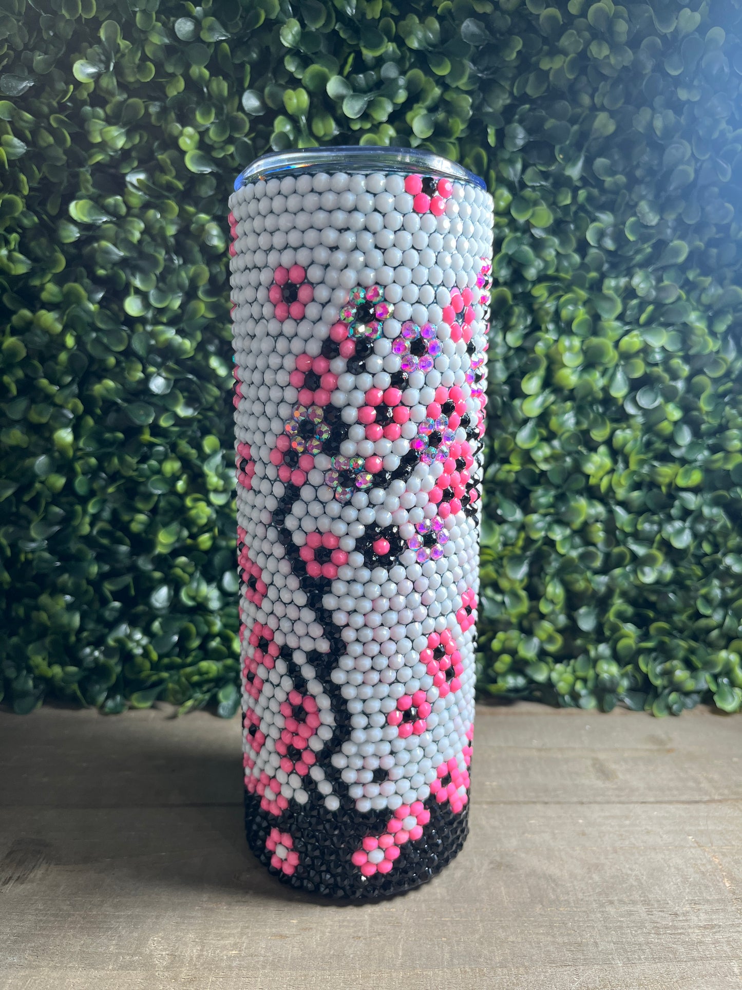 Cherry Blossom Rhinestone Tumbler 20oz