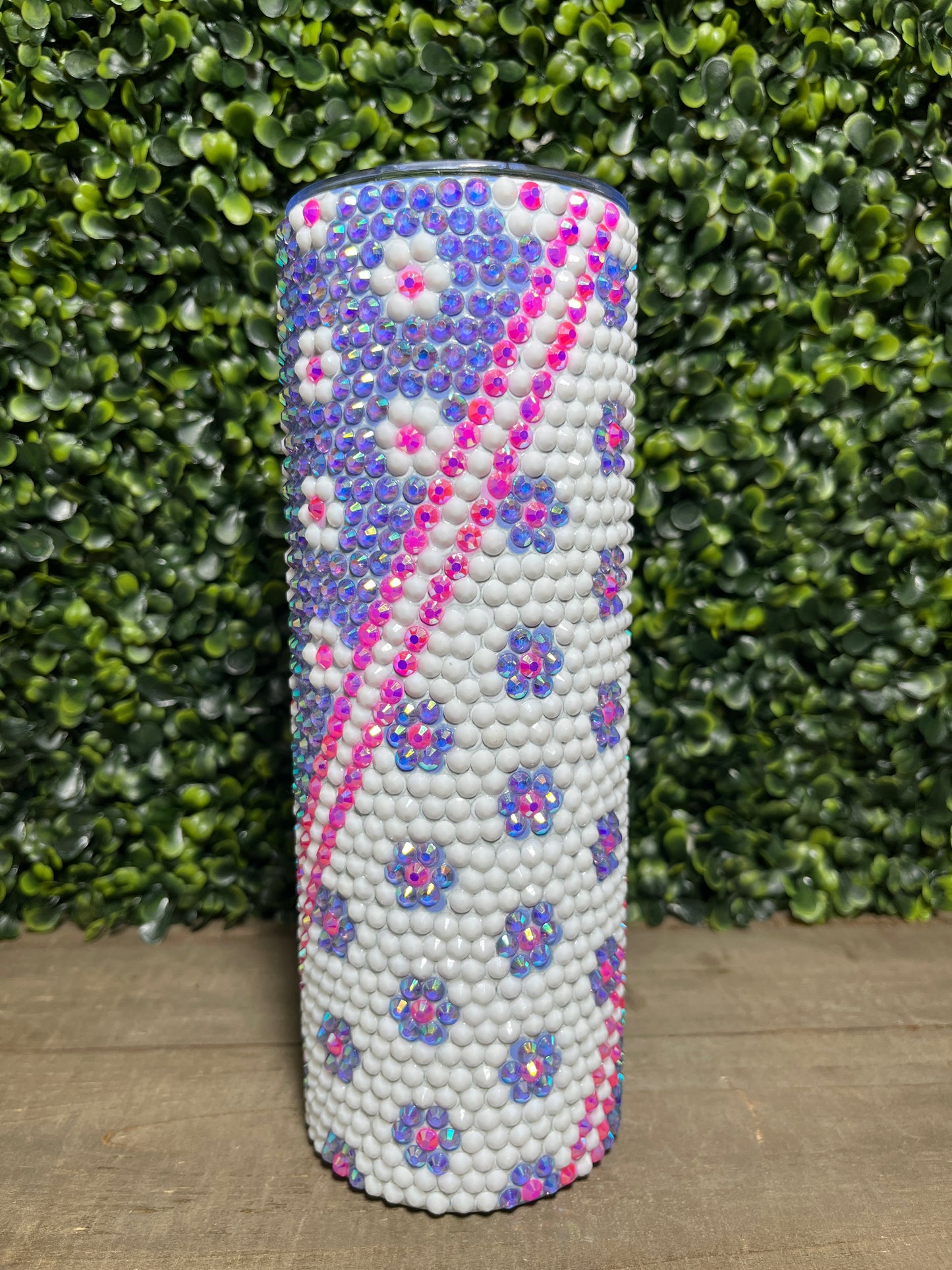 Purple Dreams Rhinestone Tumbler 20oz
