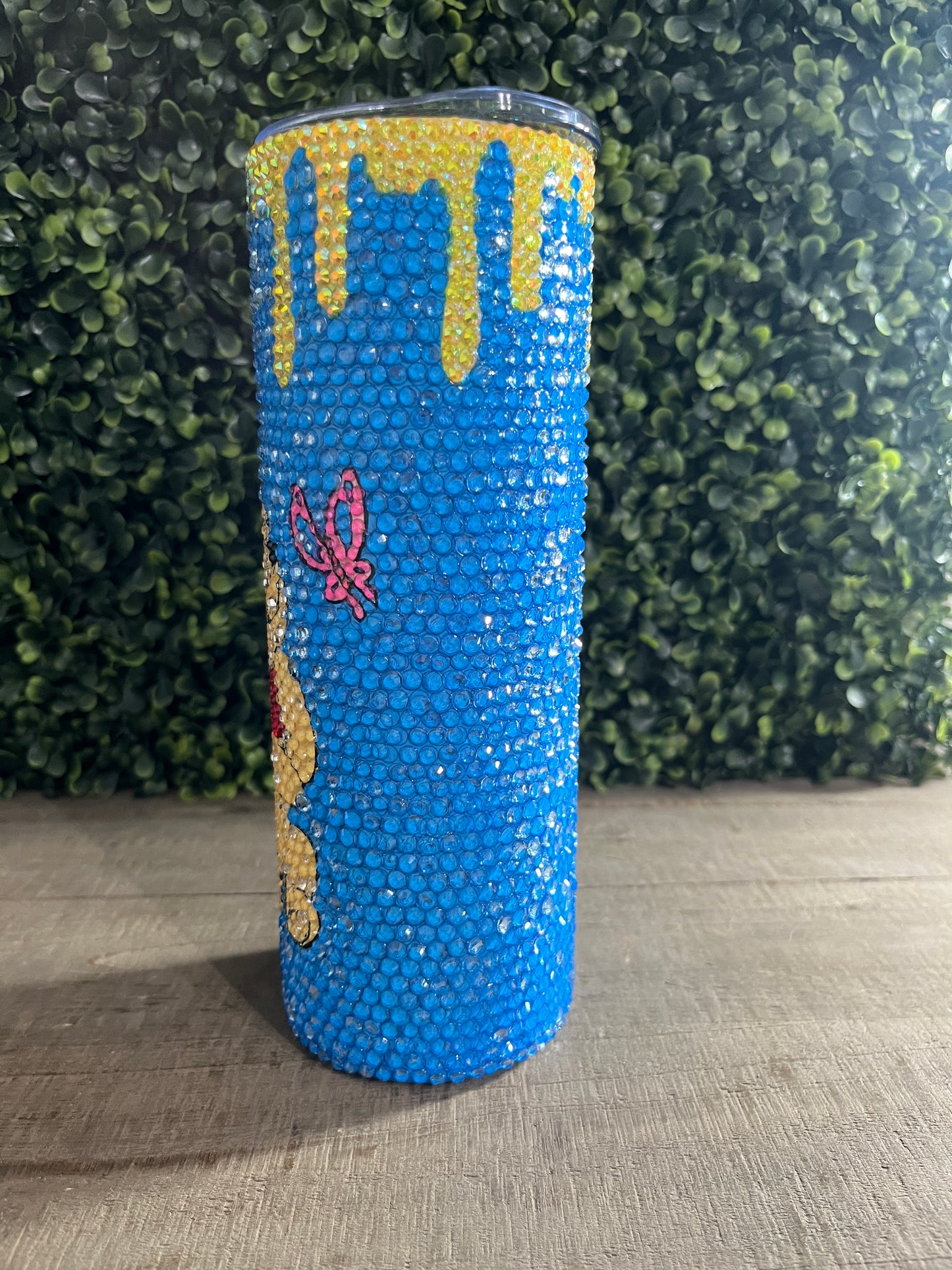 Winnie the Pooh Rhinestone Tumbler 20oz
