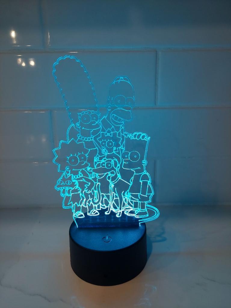 LED Night Light - Simpsons