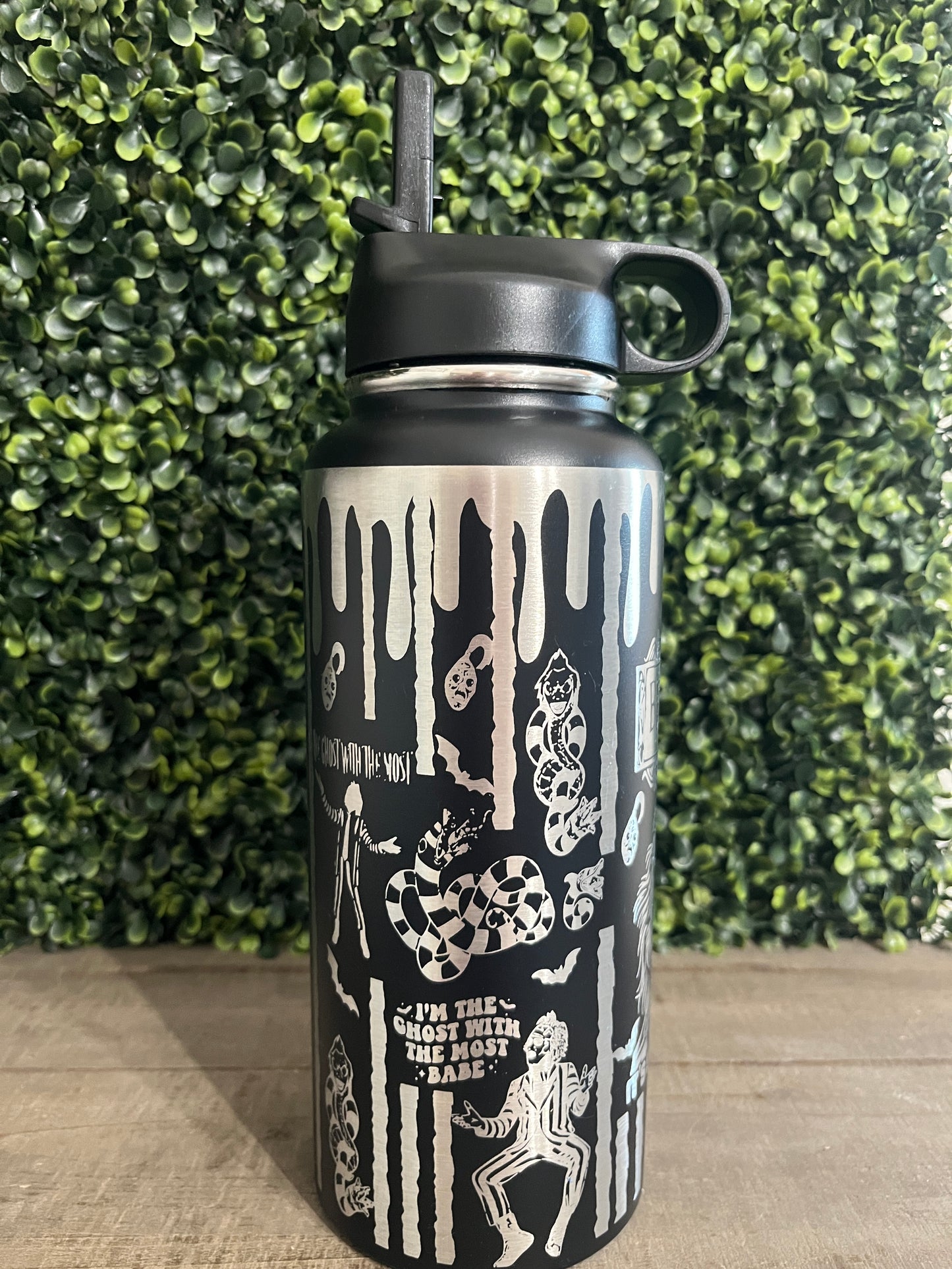 Laser Engraved 32oz Beetle Juice