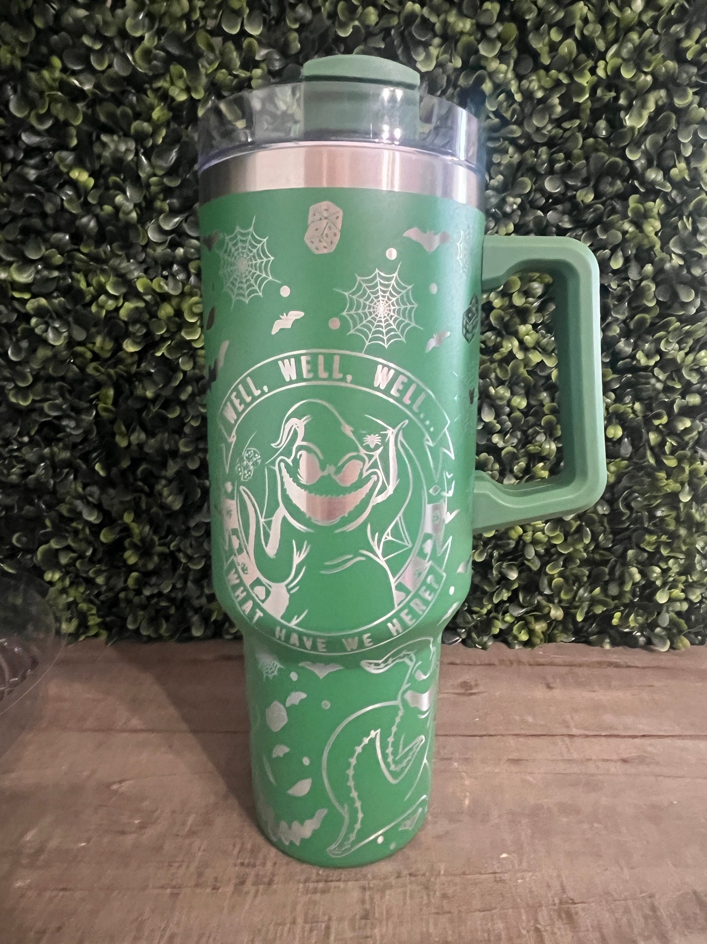Laser Engraved 40oz Oogie Boogie Tumbler
