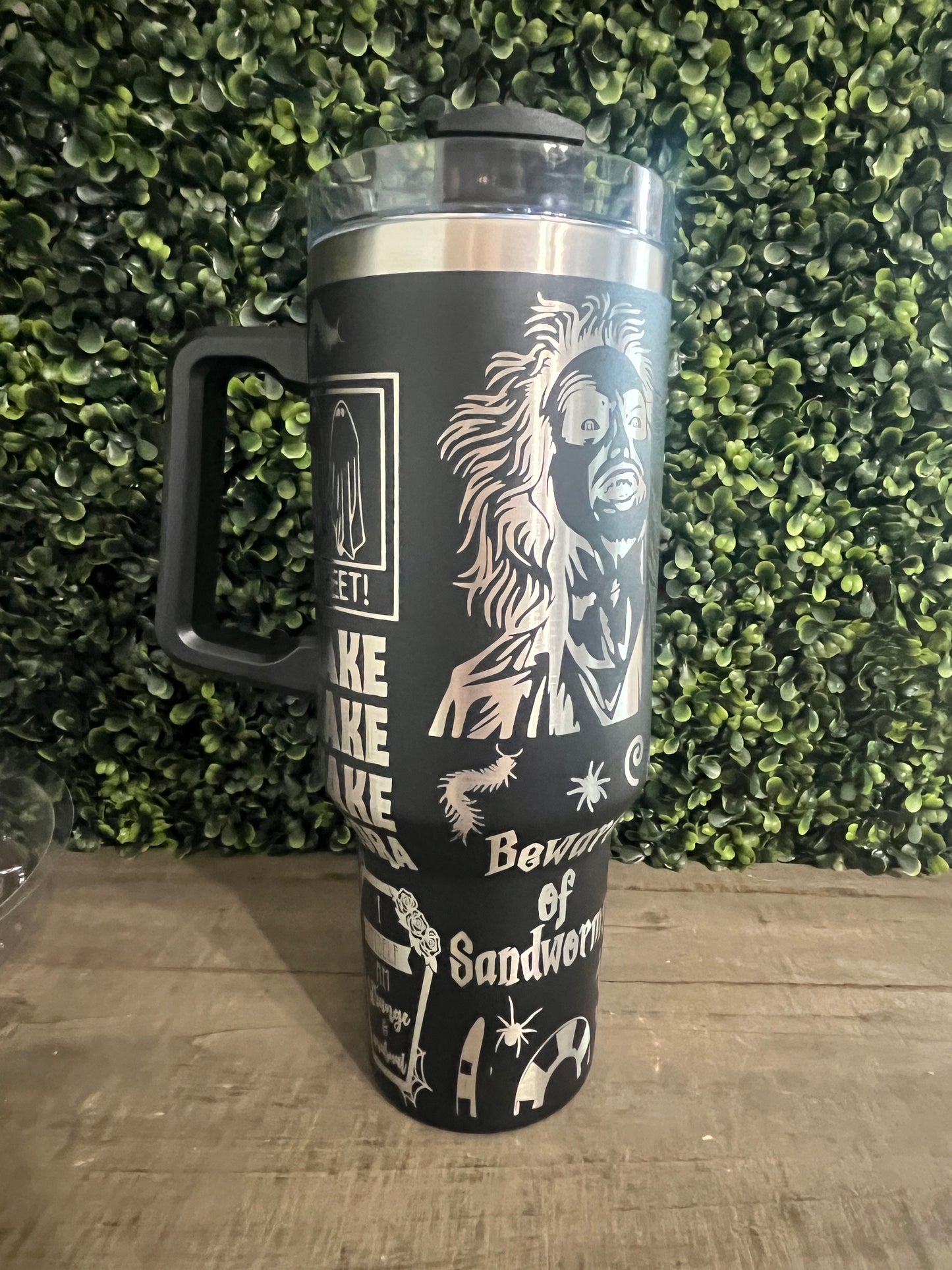 Laser Engraved 40oz Beetle Juice