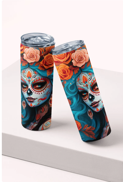Día De Los Muertos Tumbler