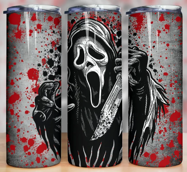 Ghost Face 20oz Tumbler