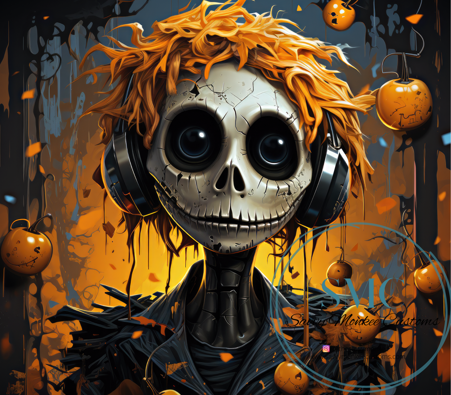 Skeleton 20oz Tumbler