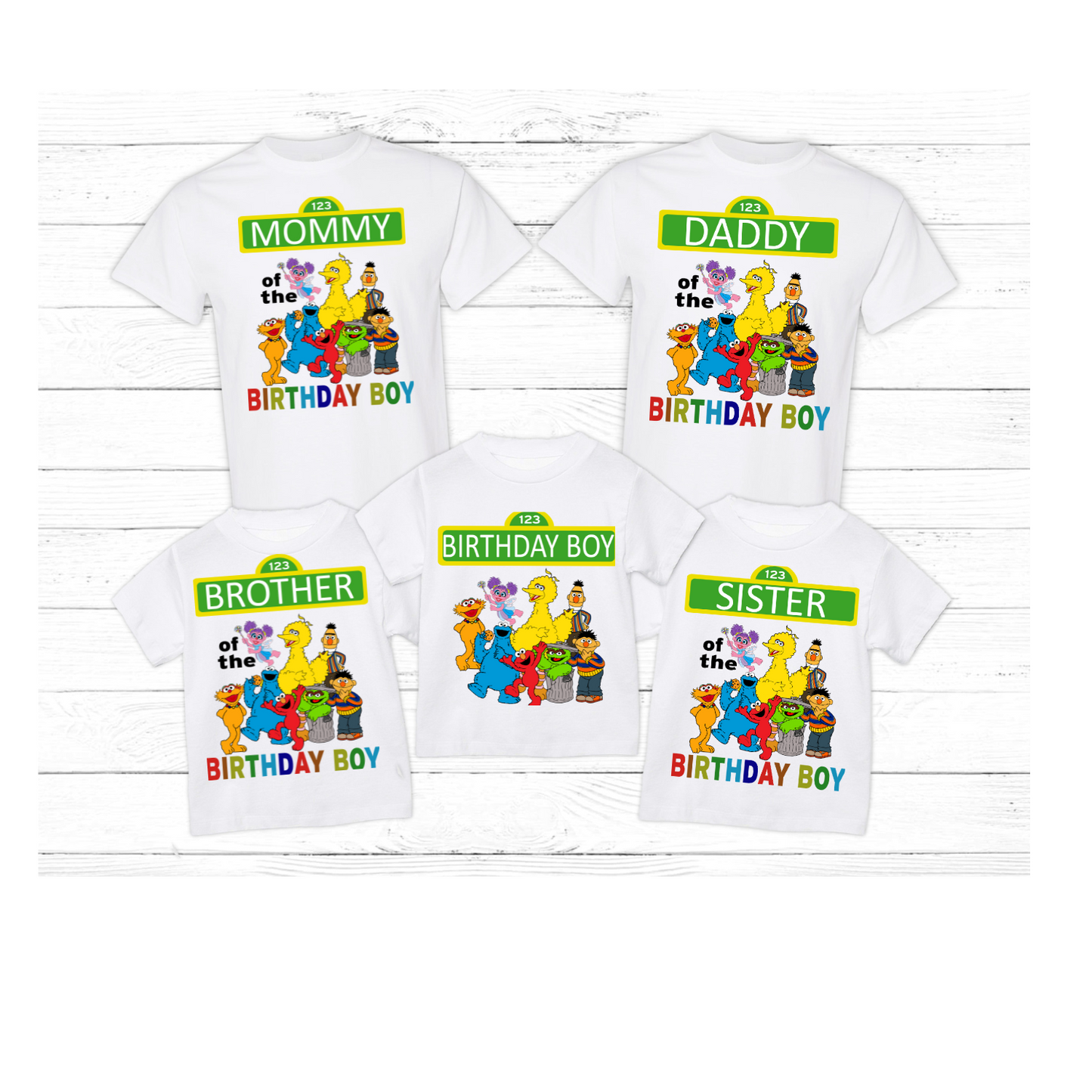 Sesame Birthday T-Shirt