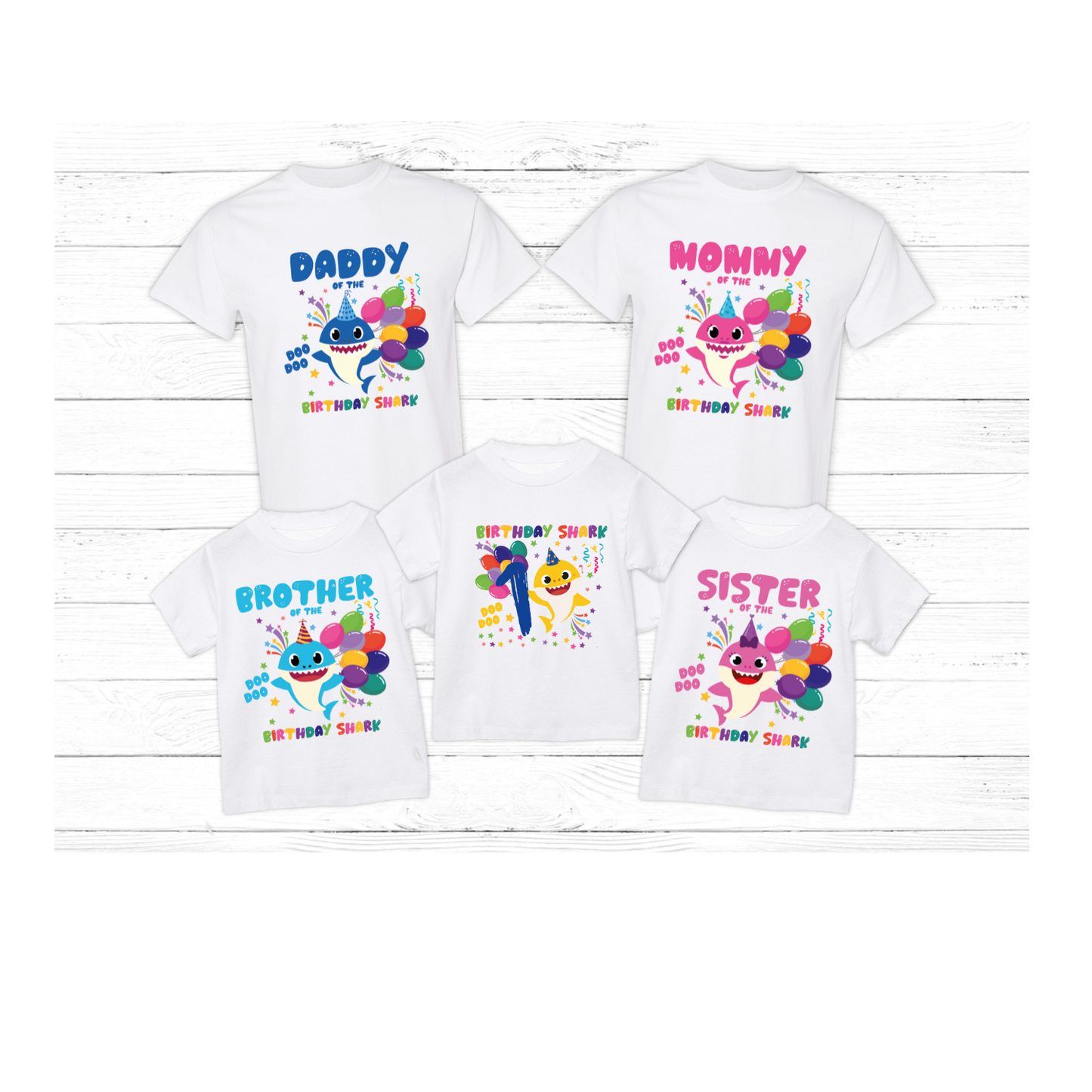 Shark Birthday T-Shirt