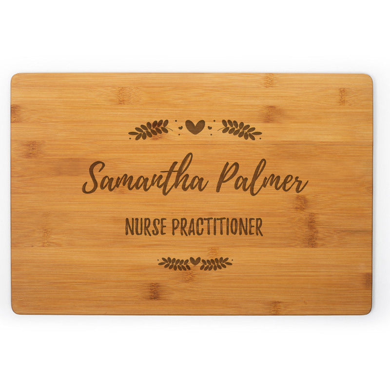 Laser Engraved Cutting Board - Personalize Available