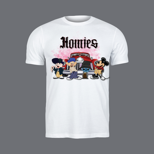Dia De Los Muertos - Homies T-Shirts