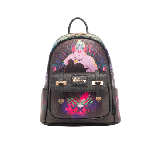 Ursula Tentacles of Terror WondaPop 11" Vegan Leather Back Pack (Copy)