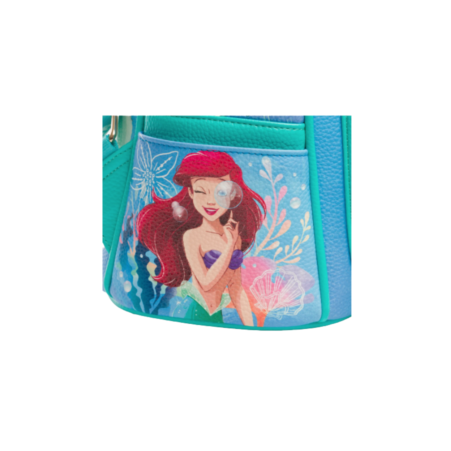 The Little Mermaid - Ariel WondaPop 11" Vegan Leather Back Pack