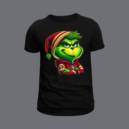 Green Monster SF Christmas T-Shirt