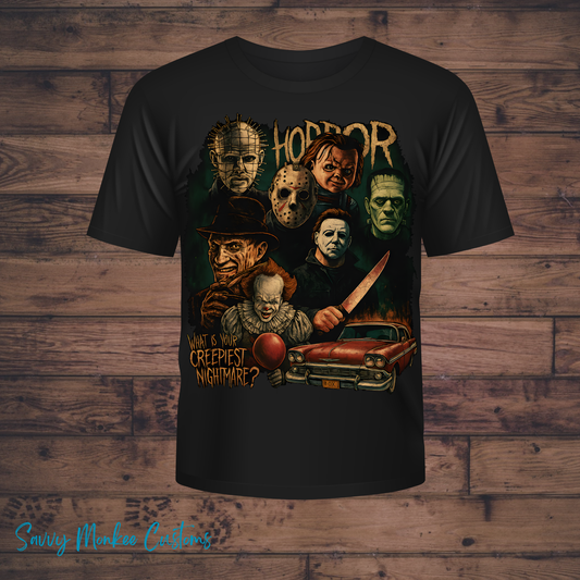 Horror Characters T-Shirt