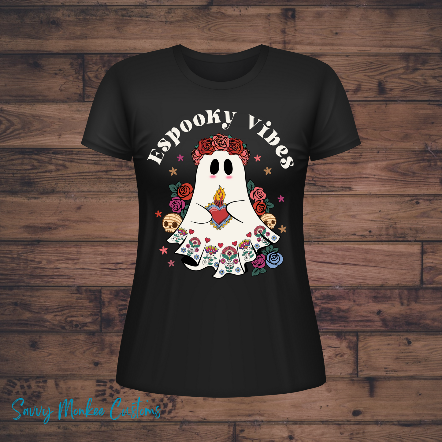 Dia De Los Muertos T-Shirt- Espooky Vibes