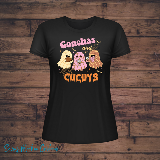 Dia De Los Muertos T-Shirt- Conchas & Cucuys