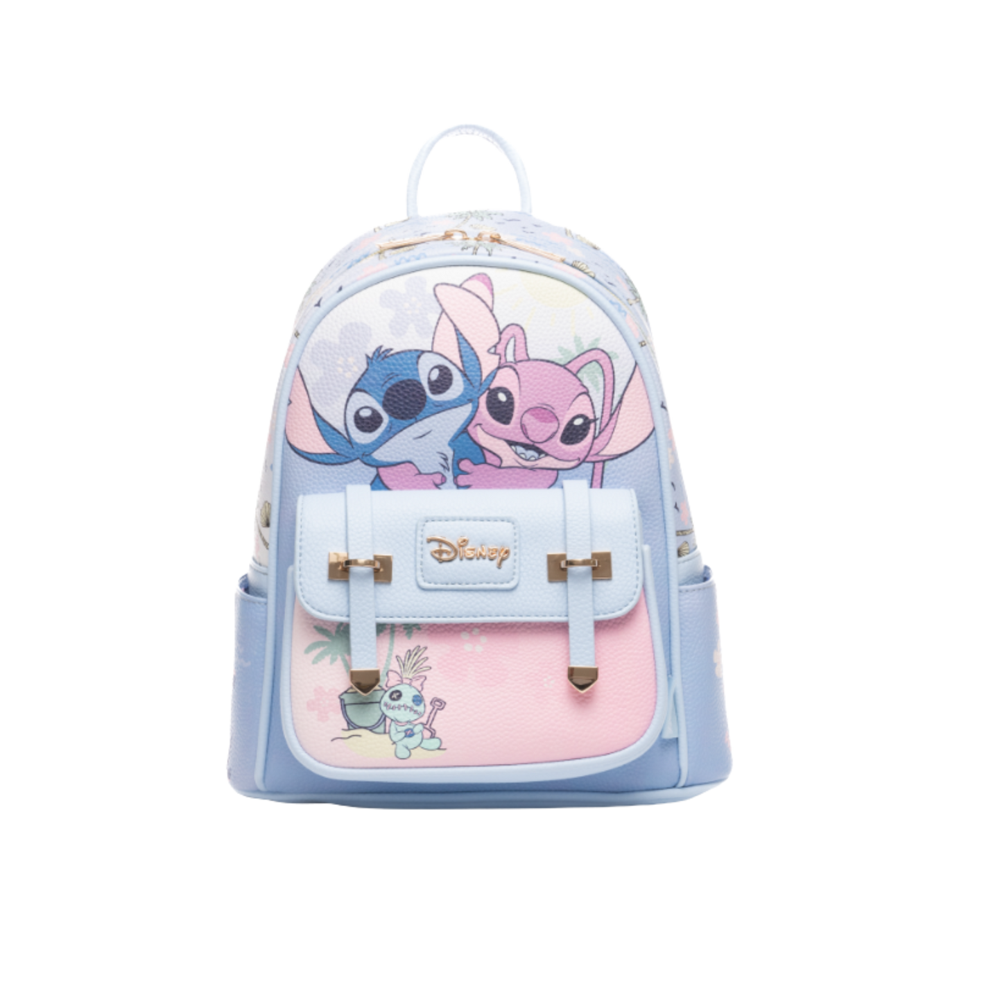 Lilo and Stitch -- Angel, Stitch and Scrump WondaPop 11" Vegan Leather Backpack (Copy)