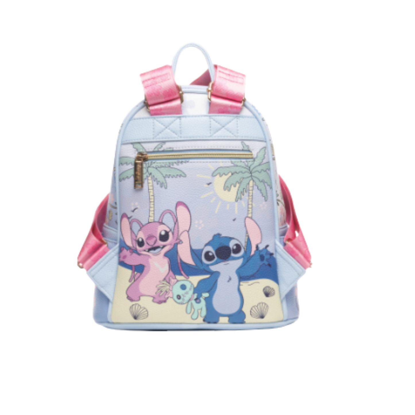 Lilo and Stitch -- Angel, Stitch and Scrump WondaPop 11" Vegan Leather Backpack (Copy)