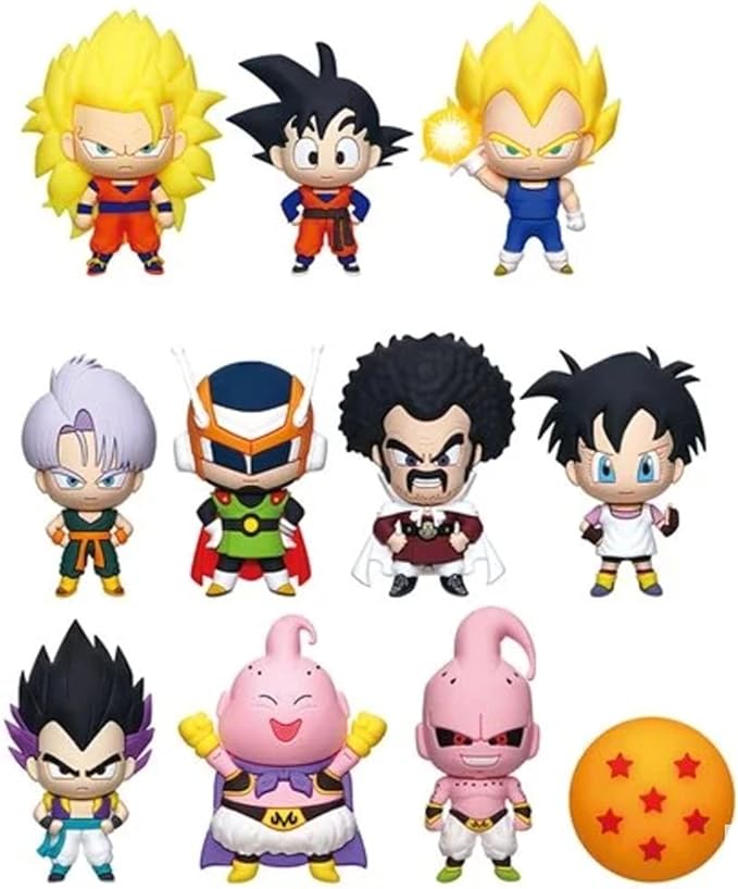 Dragon Ball Z 3D Foam Bag Clip, Series 6