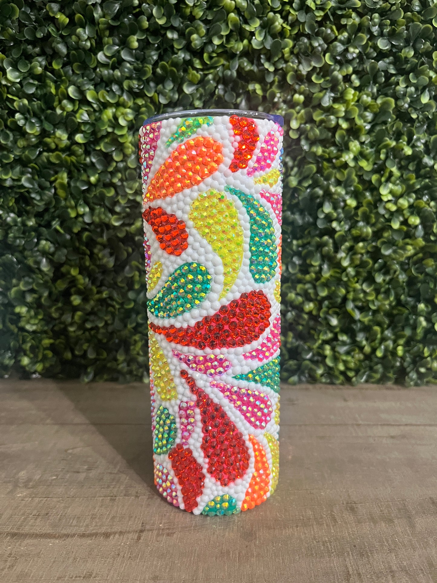 Spring Rhinestone Tumbler 20oz