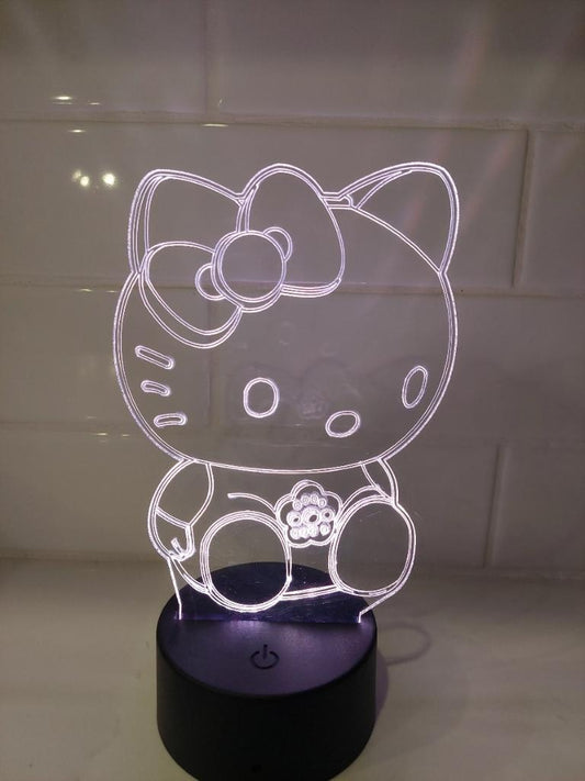 LED Night Light - Hello Kitty