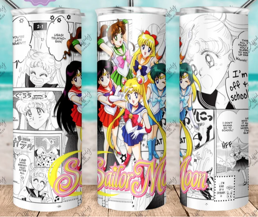 Comic Sailor Moon Tumbler